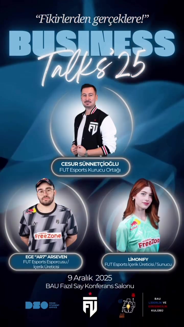 FUT Esports Business Talks afişi