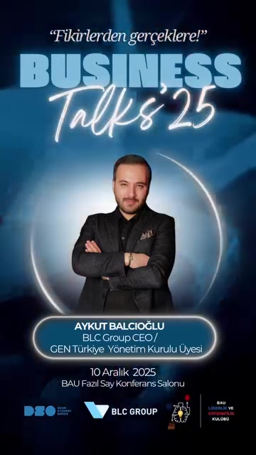 Business Talks Konuşmacısı Business Talks afişi