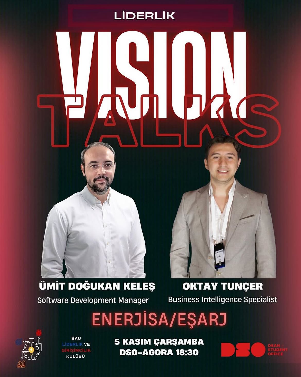 Vision Talks konuşmacıları