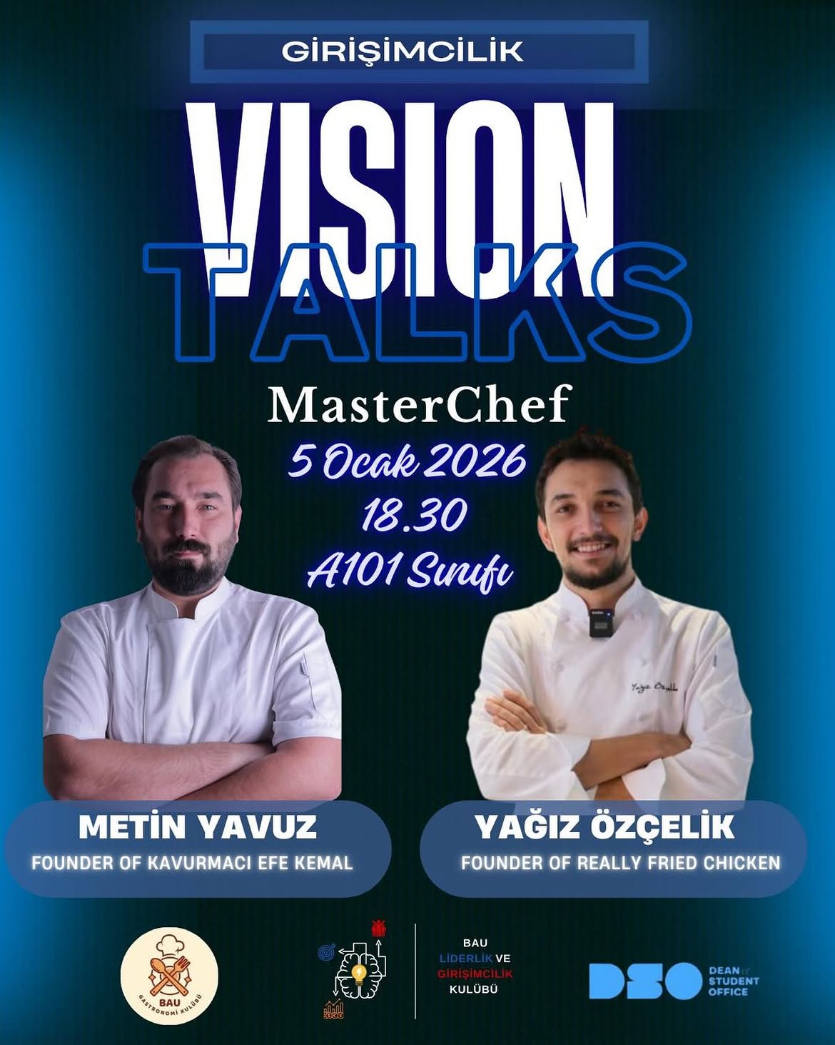 Vision Talks konuşmacıları