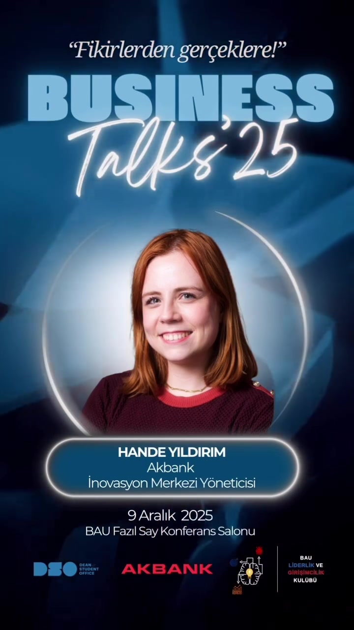 Hande Yıldırım Business Talks afişi