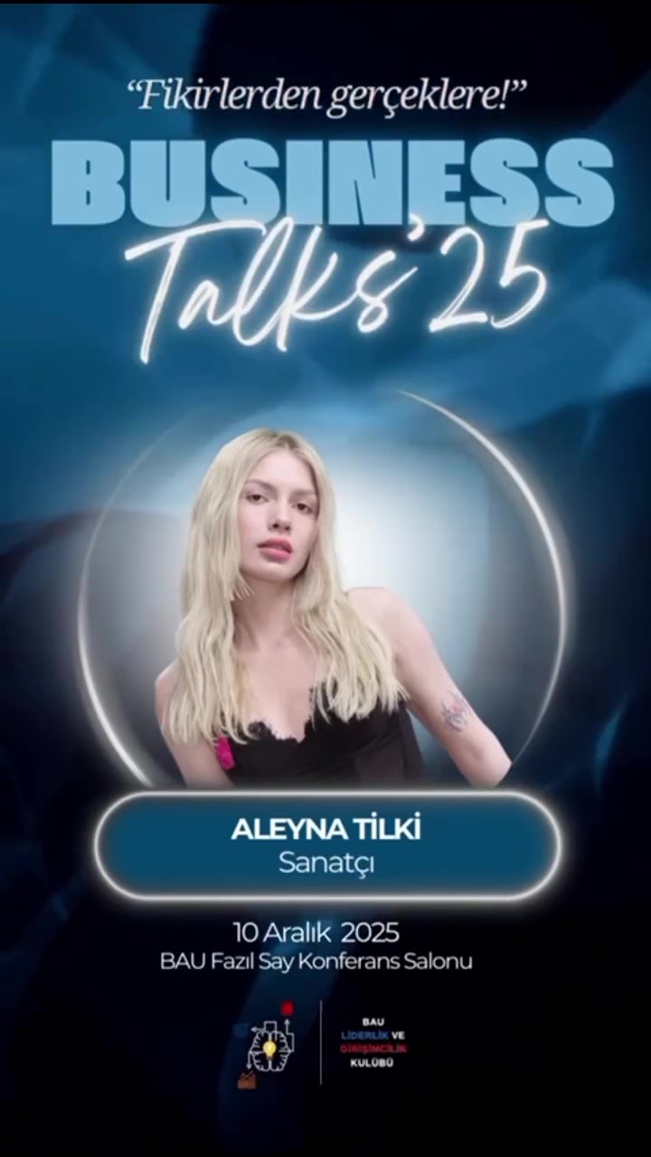 Aleyna Tilki Business Talks afişi